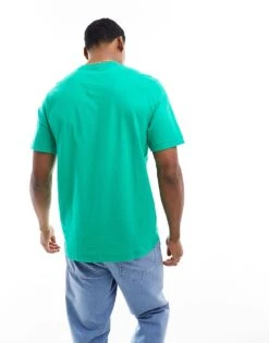 Nike Swoosh Graphic T-shirt In Green For Men Mid Green -Nike Sales Store 205608141 4