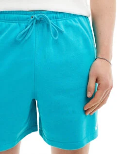 Nike Club Fleece Shorts In Light Blue For Men Light Green -Nike Sales Store 205608160 5