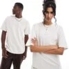 Nike Premium Essentials Oversized T-shirt In Off White For Unisex -Nike Sales Store 205608221 1 white