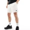 Nike Club French Terry Shorts In White For Men -Nike Sales Store 205608236 1 white