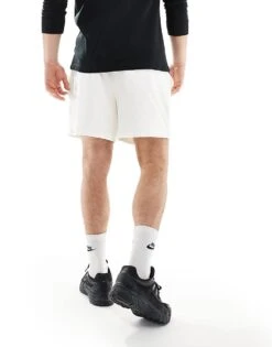 Nike Club French Terry Shorts In White For Men -Nike Sales Store 205608236 3