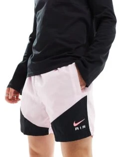 Nike Swoosh Air Woven Shorts In Pink For Men -Nike Sales Store 205608278 4