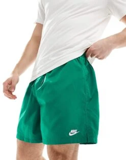 Nike Club Woven Shorts In Green For Men Mid Green -Nike Sales Store 205608324 1 midgreen 1