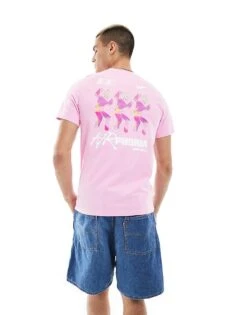 Nike Airphoria Backprint T-shirt In Pink For Men -Nike Sales Store 205608355 1 pink 1