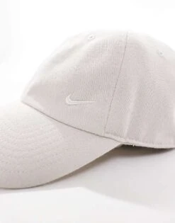 Nike Club Swoosh Hat In Ivory For Men -Nike Sales Store 205608528 4