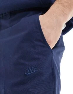 Nike Club Woven Trousers In Navy For Men -Nike Sales Store 205608623 3