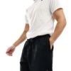 Nike Club Fleece Shorts In Black For Men 2 Nike Club Fleece Shorts In Black For Men -Nike Sales Store 205608639 1 black