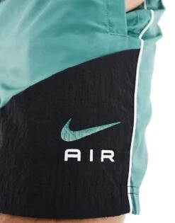 Nike Swoosh Air Woven Shorts In Dark Green For Men -Nike Sales Store 205608677 5