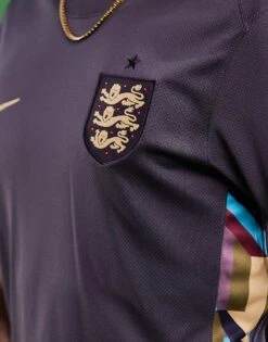 Nike Football Euro 2024 England Stadium Away Jersey In Dark Blue For Unisex Mid Blue -Nike Sales Store 205614391 3