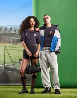 Nike Football Euro 2024 England Stadium Away Jersey In Dark Blue For Unisex Mid Blue -Nike Sales Store 205614391 4