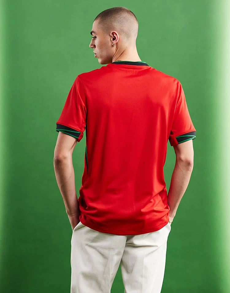 Nike Football Euro 2024 Portugal Stadium Home Jersey In Red For Unisex 4 Nike Football Euro 2024 Portugal Stadium Home Jersey In Red For Unisex - Image 2