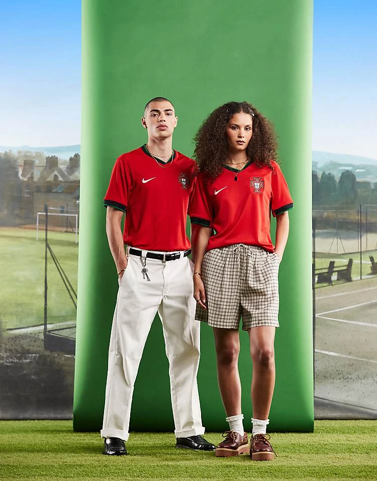 Nike Football Euro 2024 Portugal Stadium Home Jersey In Red For Unisex 6 Nike Football Euro 2024 Portugal Stadium Home Jersey In Red For Unisex - Image 4