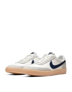 Nike Killshot 2 Leather Trainers In White And Navy For Unisex