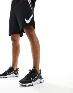 Nike React Vision Trainers In Black And White For Unisex -Nike Sales Store 205615001 1 black 1