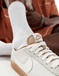 Nike Killshot 2 Leather Trainers In White For Unisex Cream -Nike Sales Store 205615122 3