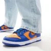 Nike Dunk Low Retro Trainers In Blue And Orange For Men Mid Blue -Nike Sales Store 205615229 1 midblue