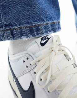 Nike Dunk Low NN Trainers In White, Grey And Black For Unisex -Nike Sales Store 205615383 4