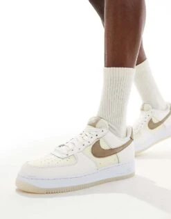 Nike Air Force 1 '07 Men's Trainers In Ivory And Grey For Unisex Cream 13 Nike Air Force 1 '07 Men's Trainers In Ivory And Grey For Unisex Cream -Nike Sales Store 205615505 1 cream 1