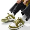 Nike Dunk Low Retro Trainers In White And Khaki For Unisex -Nike Sales Store 205615737 1 white