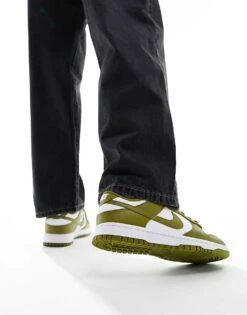 Nike Dunk Low Retro Trainers In White And Khaki For Unisex 10 Nike Dunk Low Retro Trainers In White And Khaki For Unisex -Nike Sales Store 205615737 3