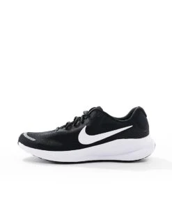 Nike Running Revolution 7 Trainers In Black And White For Men -Nike Sales Store 205616581 2