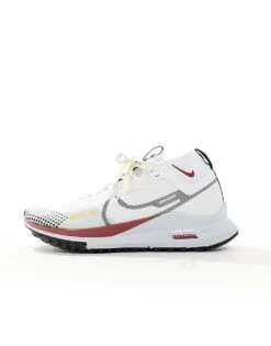 Nike Running ReactX Pegasus Trail 4 GORE-TEX Trainers In White And Red For Men -Nike Sales Store 205616833 2