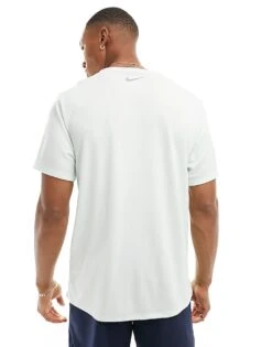 Nike Running Dri-FIT Miler Flash T-shirt In Mint For Men Light Green -Nike Sales Store 205616869 2