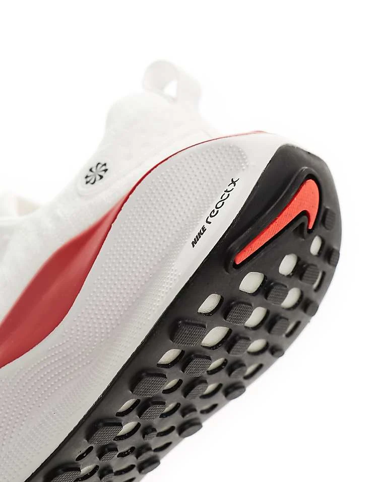 Nike Running Reactx Infinity Run Trainers In White And Red For Men 6 Nike Running Reactx Infinity Run Trainers In White And Red For Men - Image 4
