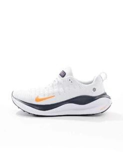 Nike Running Reactx Infinity Run Trainers In Grey And Orange For Men -Nike Sales Store 205616992 2