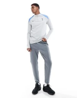 Nike Football Tottenham Hotspur FC Dri-FIT Strike Drill Top In Grey For Men -Nike Sales Store 205617077 3