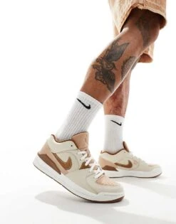 Jordan Stadium 90 Trainers In Brown And Tan For Unisex -Nike Sales Store 205617688 1 tan 1