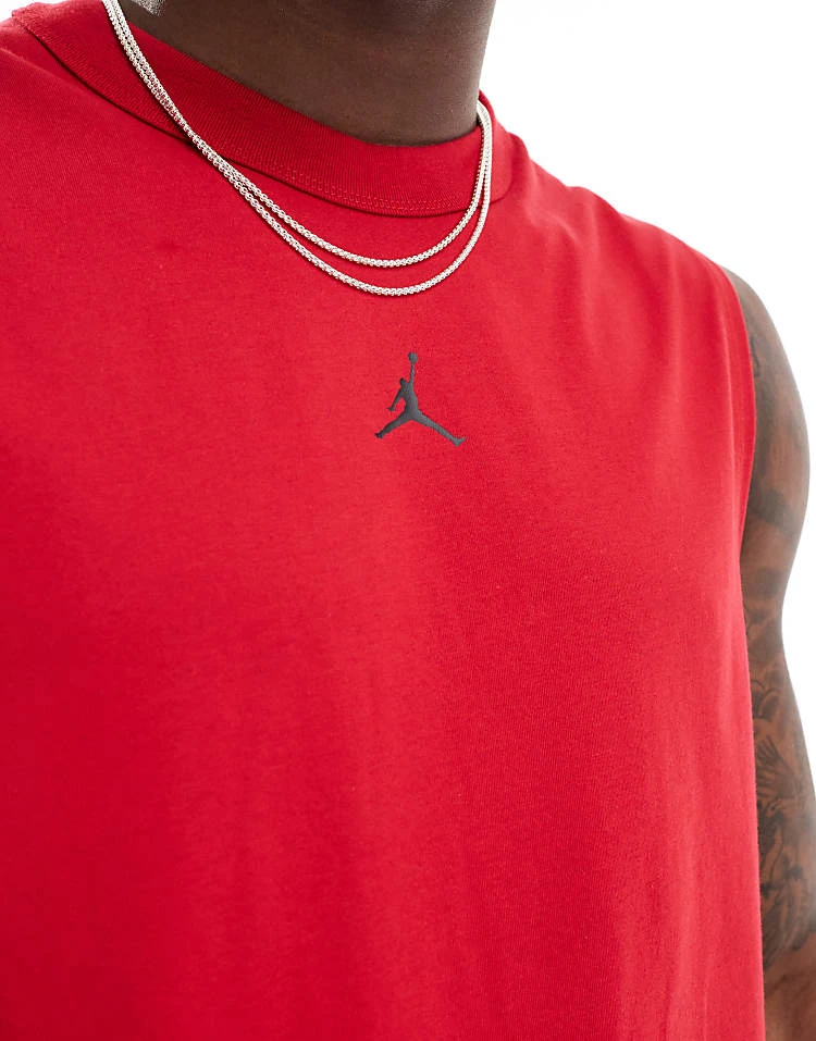 Jordan Sport Dri-Fit Tank In Red For Unisex 4 Jordan Sport Dri-Fit Tank In Red For Unisex - Image 2