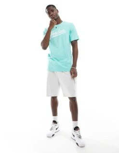 Jordan Warm Up T-shirt In Mint Green For Unisex Mgreen -Nike Sales Store 205617858 3