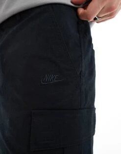 Nike Club Woven Cargo Shorts In Black For Men -Nike Sales Store 205628804 2