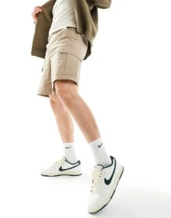 Nike Club Woven Cargo Shorts In Beige For Men -Nike Sales Store 205628896 5