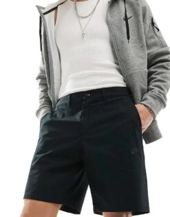 Nike Club Woven Chino Shorts In Black For Men -Nike Sales Store 205629199 1 black 1