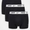 Nike Cotton Stretch 3 Pack Trunks In Black With White Waistband For Men -Nike Sales Store 205758902 1 black
