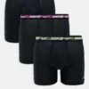 Nike Dri-Fit Essential Microfibre Briefs 3 Pack In Black With Graffiti Wasitband For Men -Nike Sales Store 205816984 1 black