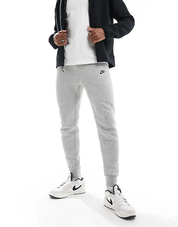 Nike Tech Fleece Joggers In Grey For Men 8 Nike Tech Fleece Joggers In Grey For Men - Image 6