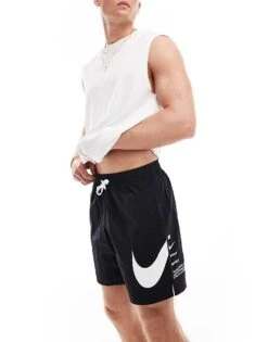 Nike Swimming Specs 7 Inch Volley Swim Shorts In Black For Men -Nike Sales Store 205900444 1 black 1