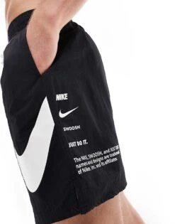 Nike Swimming Specs 7 Inch Volley Swim Shorts In Black For Men -Nike Sales Store 205900444 3