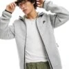 Nike Tech Fleece Full Zip Hoodie In Grey For Men -Nike Sales Store 205921129 1 grey