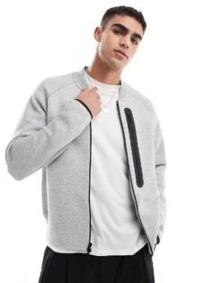 Nike Tech Fleece Sweatshirt In Grey For Men