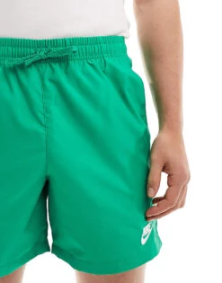 Nike Club Vignette Woven Shorts In Green For Men -Nike Sales Store 205987895 3