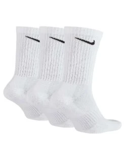 Nike Training Everyday Cushioned 3 Pack Crew Socks In White For Men -Nike Sales Store 205999751 3