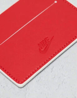 Nike Icon Air Force 1 Card Wallet In White And Red For Men -Nike Sales Store 206056724 3