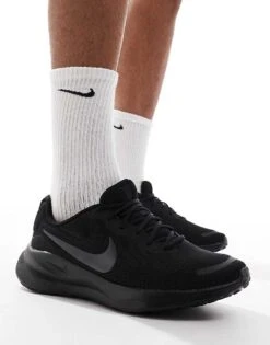 Nike Running Revolution 7 Trainers In Black For Men