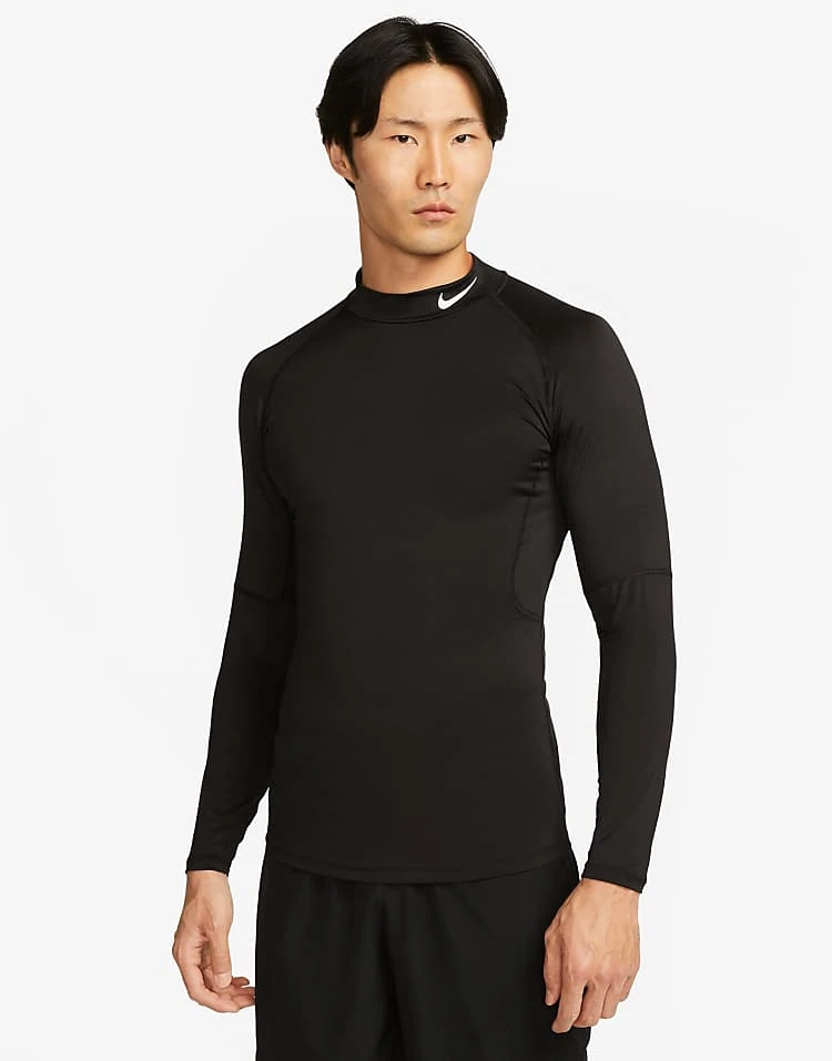 Nike Training Dri-FIT Long Sleeve Top In Black For Men 3 Nike Training Dri-FIT Long Sleeve Top In Black For Men