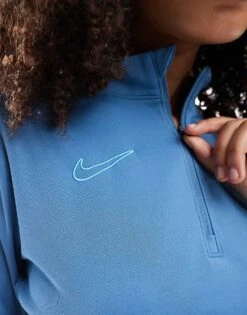 Nike Football Academy 23 1/4 Zip Sweatshirt In Light Blue For Men Lblue 9 Nike Football Academy 23 1/4 Zip Sweatshirt In Light Blue For Men Lblue -Nike Sales Store 206078393 3