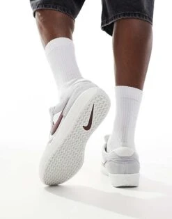 Nike SB Force 58 Trainers In Grey And Red For Men 10 Nike SB Force 58 Trainers In Grey And Red For Men -Nike Sales Store 206080008 3